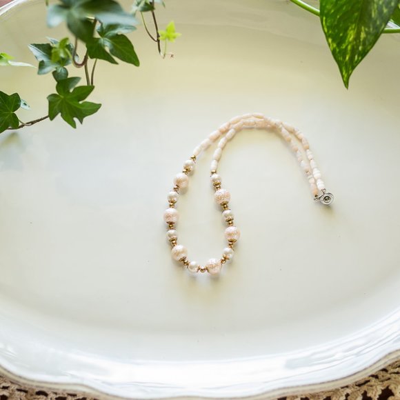 Vintage Pearl and bead necklace - Picture 3 of 5